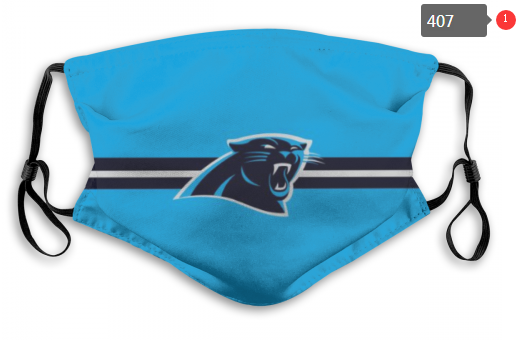 NFL Carolina Panthers #5 Dust mask with filter